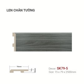 Len Tường Nhựa SK79-5 Len Tường Nhựa SK79-5