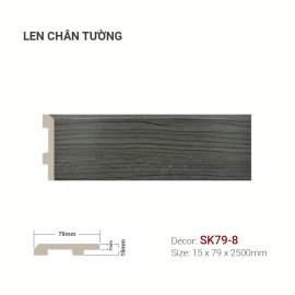 Len Tường Nhựa SK79-8 Len Tường Nhựa SK79-8