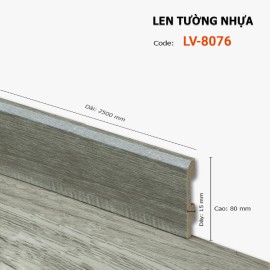 Len Tường Nhựa LV 8076