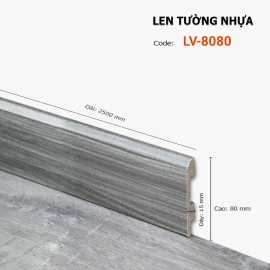 Len Tường Nhựa LV 8080
