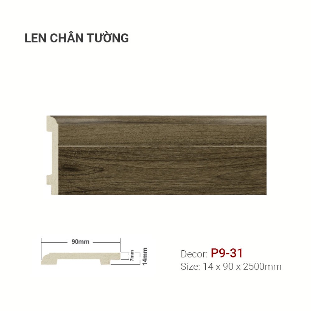 Len Tường Nhựa P9-31