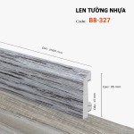 Len Tường nhựa B8-327