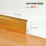 Len Tường nhựa B8-G