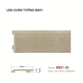Len Tường Nhựa B801-35