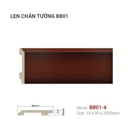 Len Tường Nhựa B801-4 Len Tường Nhựa B801-4