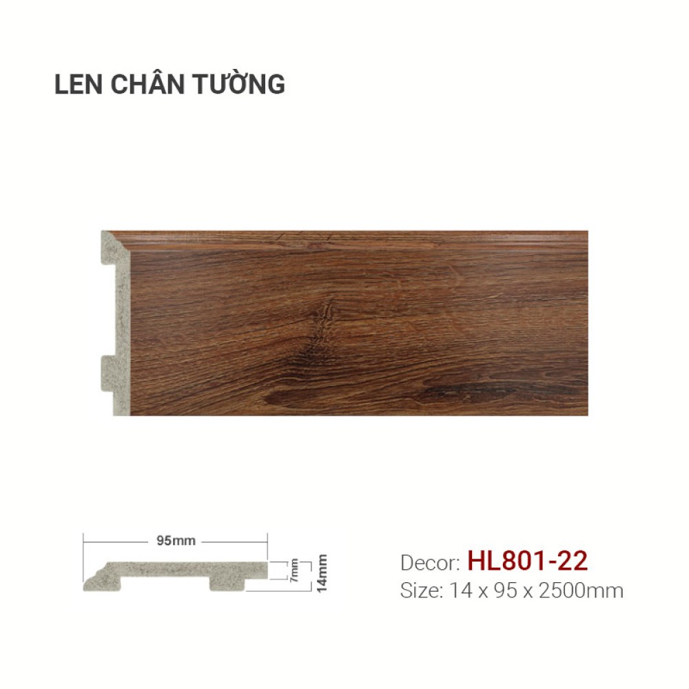 Len Tường Nhựa HL801-22