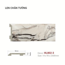 Len Tường Nhựa HL802-3 Len Tường Nhựa HL802-3