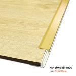 Nẹp đồng kết thúc F25x10