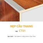 Nẹp nhôm cầu thang CT01