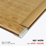 Nẹp nhôm kết thúc APH3 - Golden