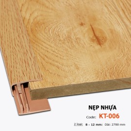Nẹp Nhựa Kết Thúc  KT-006 Nẹp Nhựa Kết Thúc  KT-006