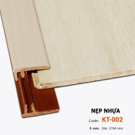 Nẹp Nhựa Kết Thúc F5-002 Nẹp Nhựa Kết Thúc F5-002