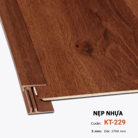 Nẹp Nhựa Kết Thúc  F5-229 Nẹp Nhựa Kết Thúc  F5-229
