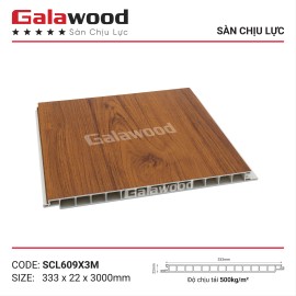 Sàn Nhựa Chịu Lực Galawood SCL609X3M