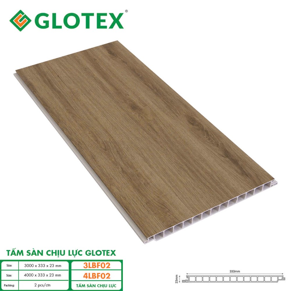 Sàn Nhựa Chịu Lực Glotex 3LBF02