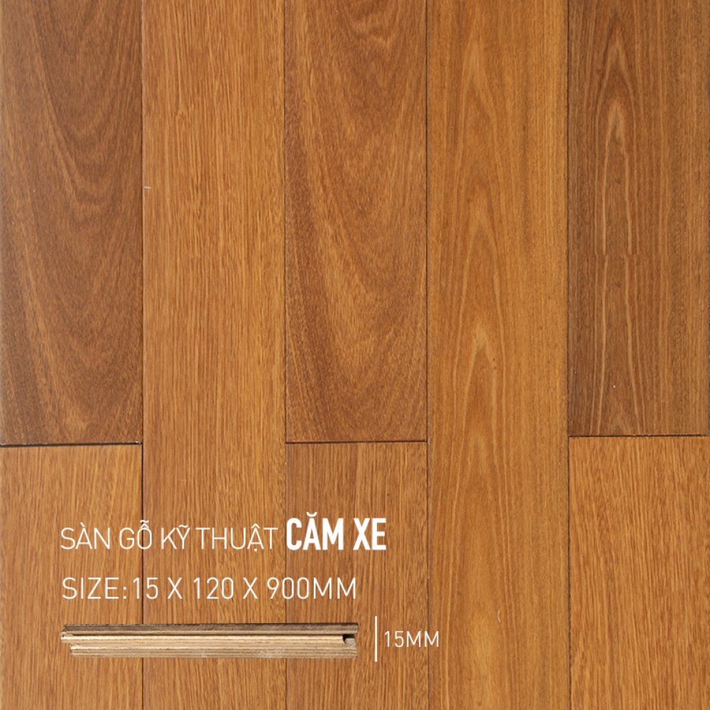 Sàn Gỗ Engineered Căm Xe 120x900