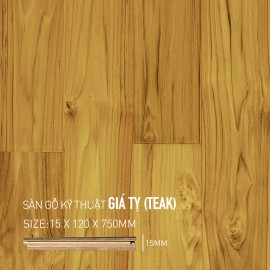 Sàn Gỗ Engineered Giá Tỵ 120x750