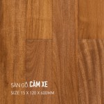 Sàn gỗ Căm Xe 15x120x600