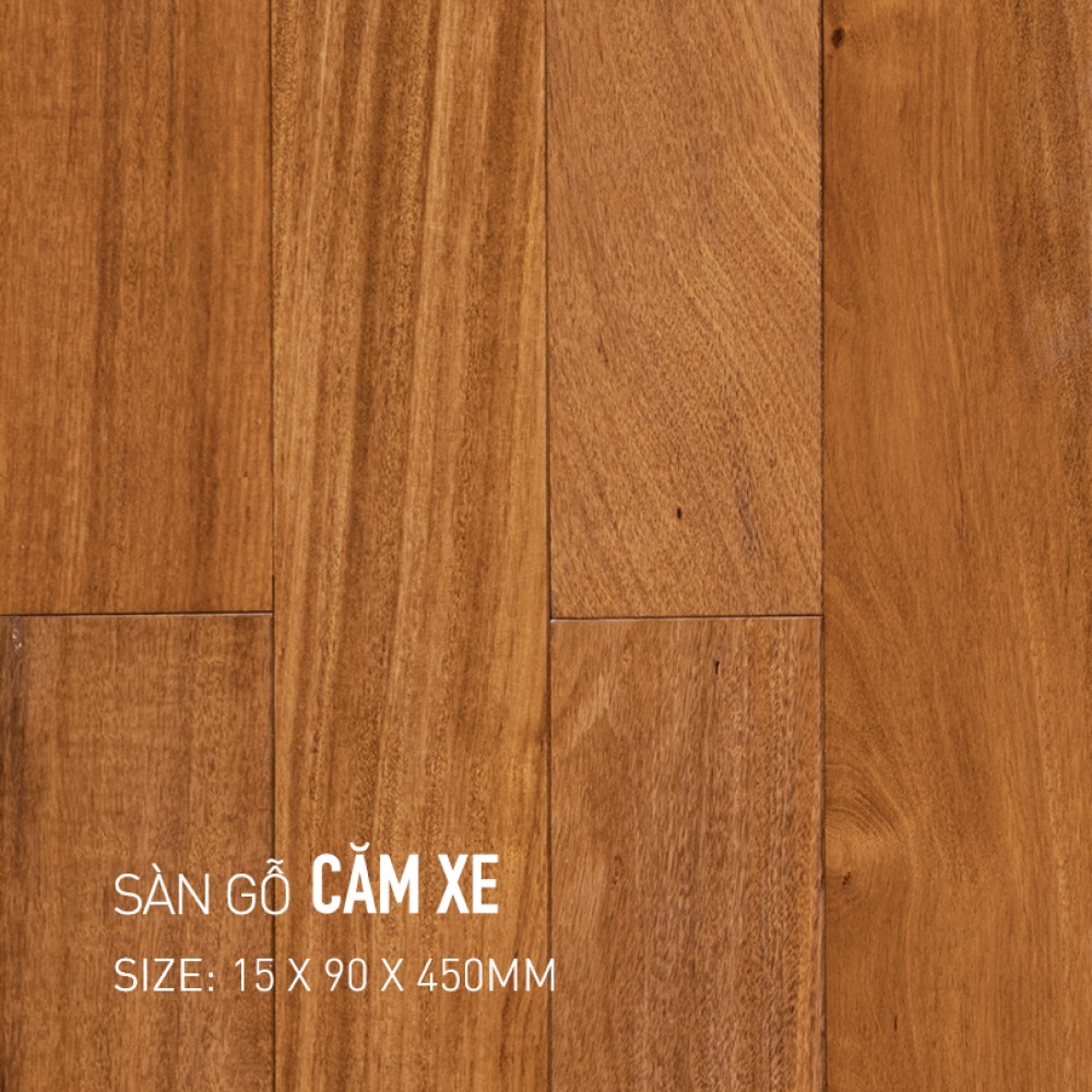 Sàn gỗ Căm Xe 15x90x450
