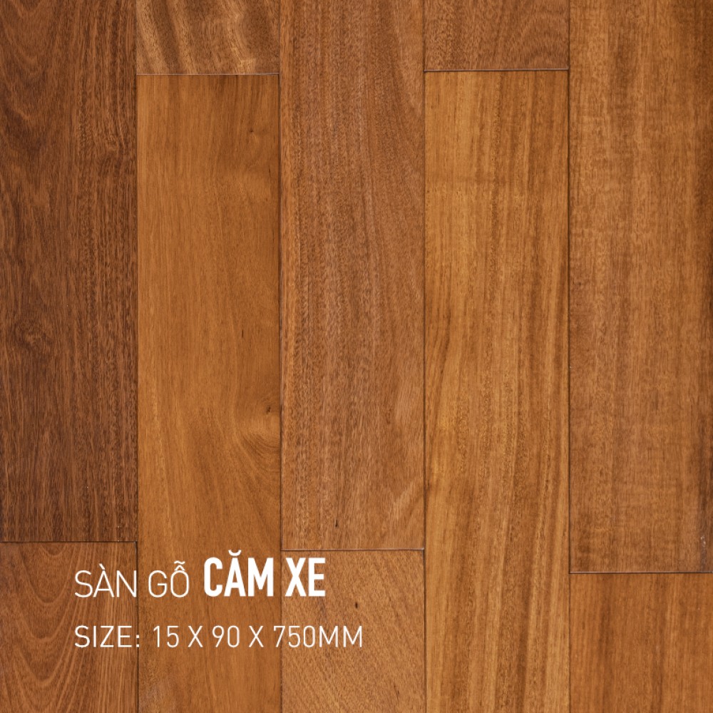 Sàn gỗ Căm Xe 15x90x750