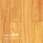 Sàn gỗ Gõ Đỏ 15x120x600