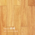 Sàn gỗ Gõ Đỏ 15x90x750