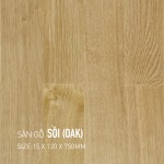 Sàn gỗ Sồi 15x120x750