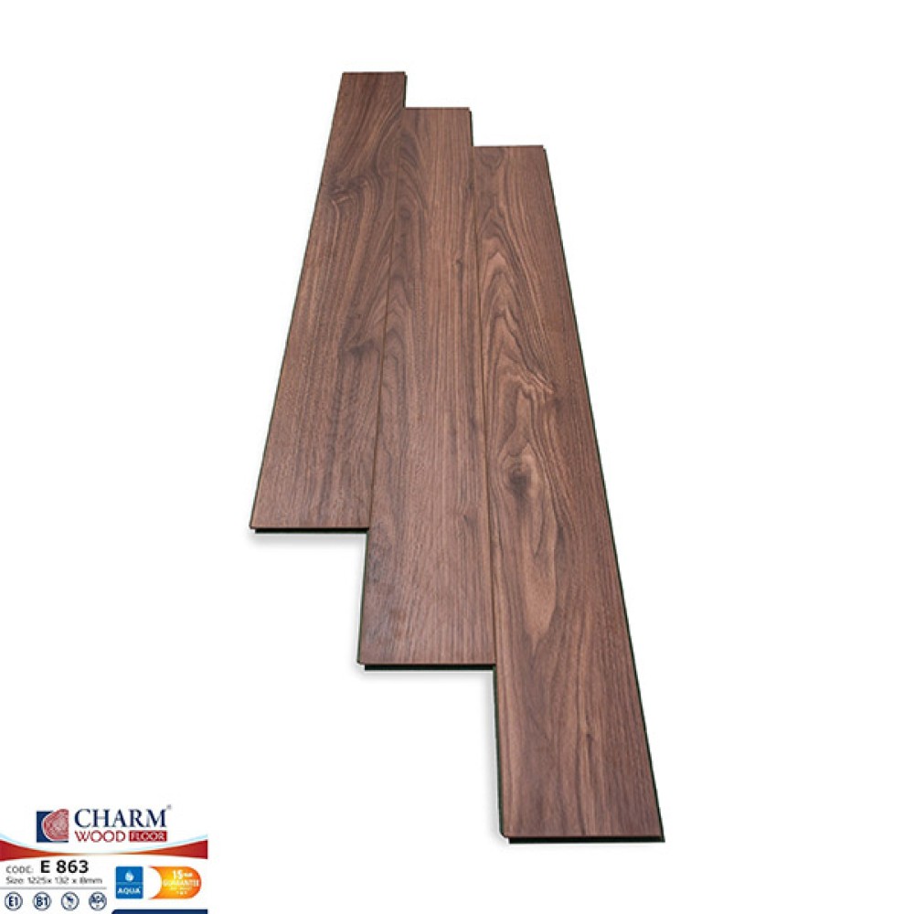 Sàn Gỗ Công Nghiệp Charm Wood E863