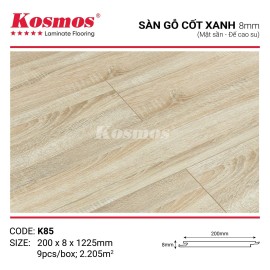 Sàn Gỗ Kosmos Cốt Xanh K85 Sàn Gỗ Kosmos Cốt Xanh K85