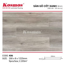 Sàn Gỗ Kosmos Cốt Xanh K86