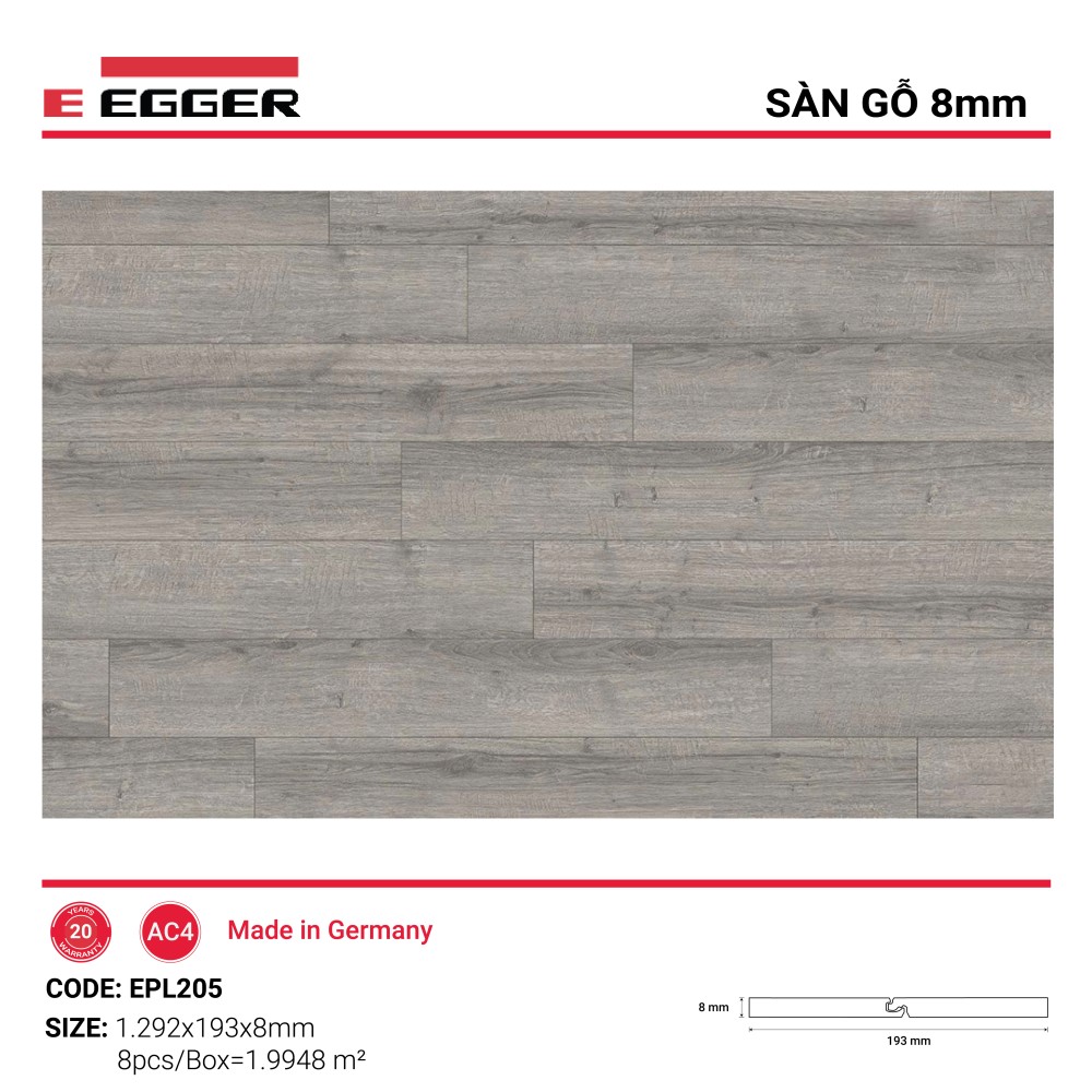 Sàn gỗ Egger EPL205