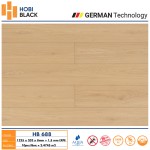 Sàn Gỗ Hobi Black Cốt Đen 8mm HB688