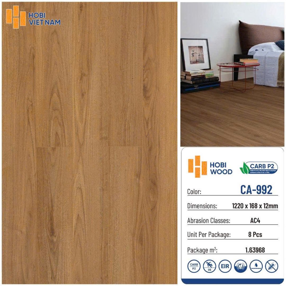 Sàn gỗ Hobi Carb CA992