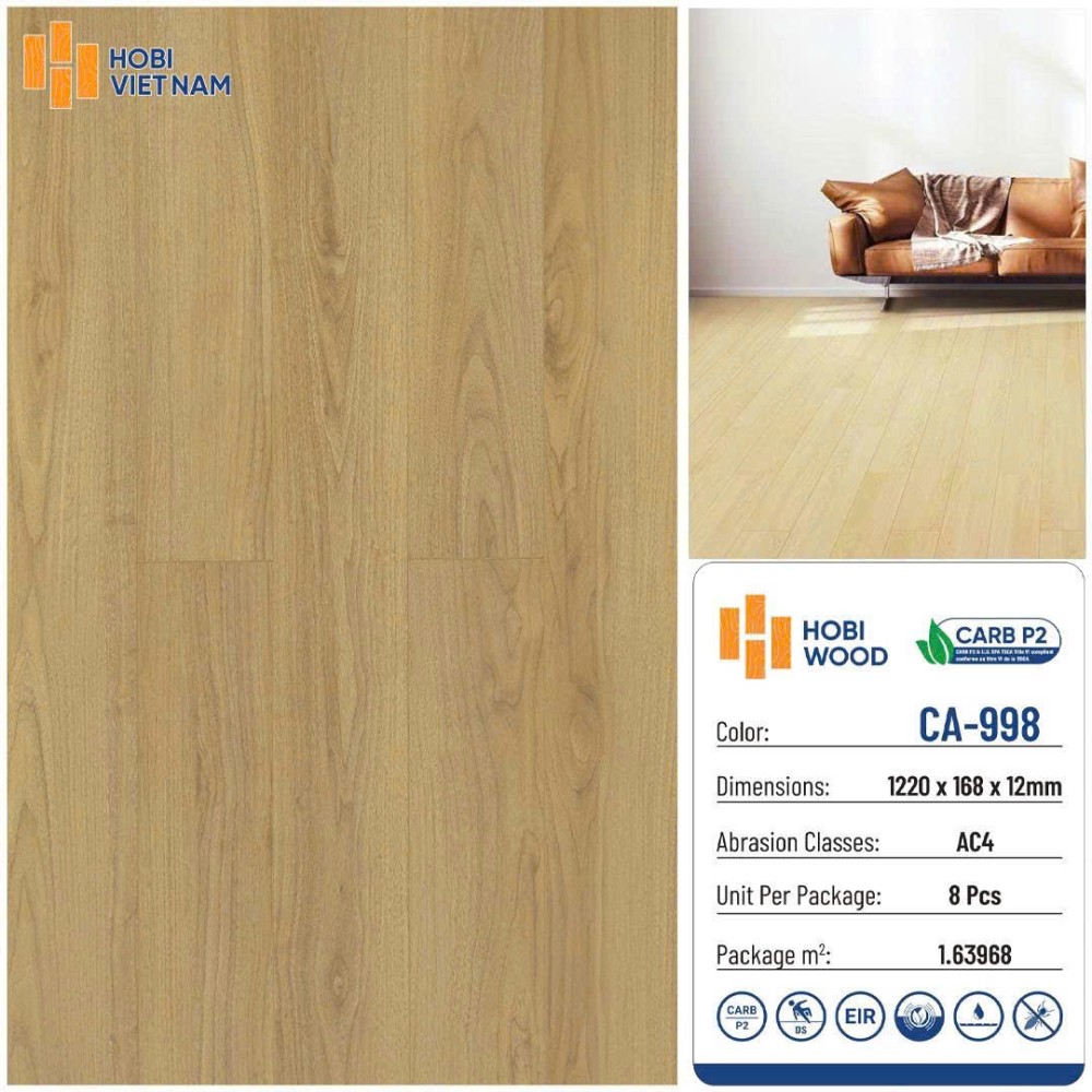 Sàn gỗ Hobi Carb CA998