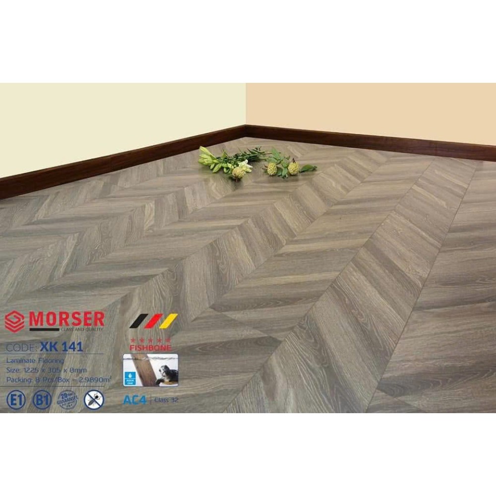 Sàn Gỗ Morser Kiểu Xương Cá XK 141