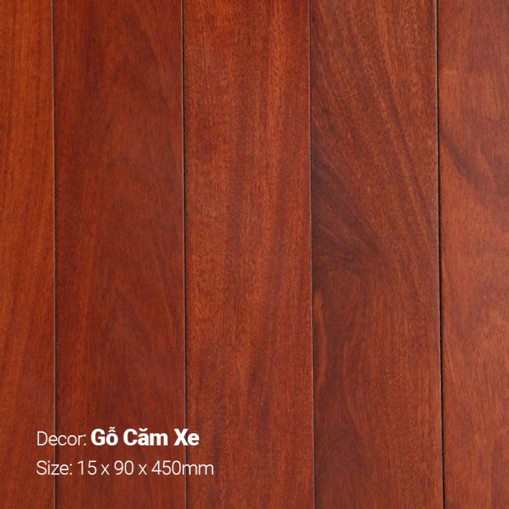 Sàn gỗ Căm Xe 450mm