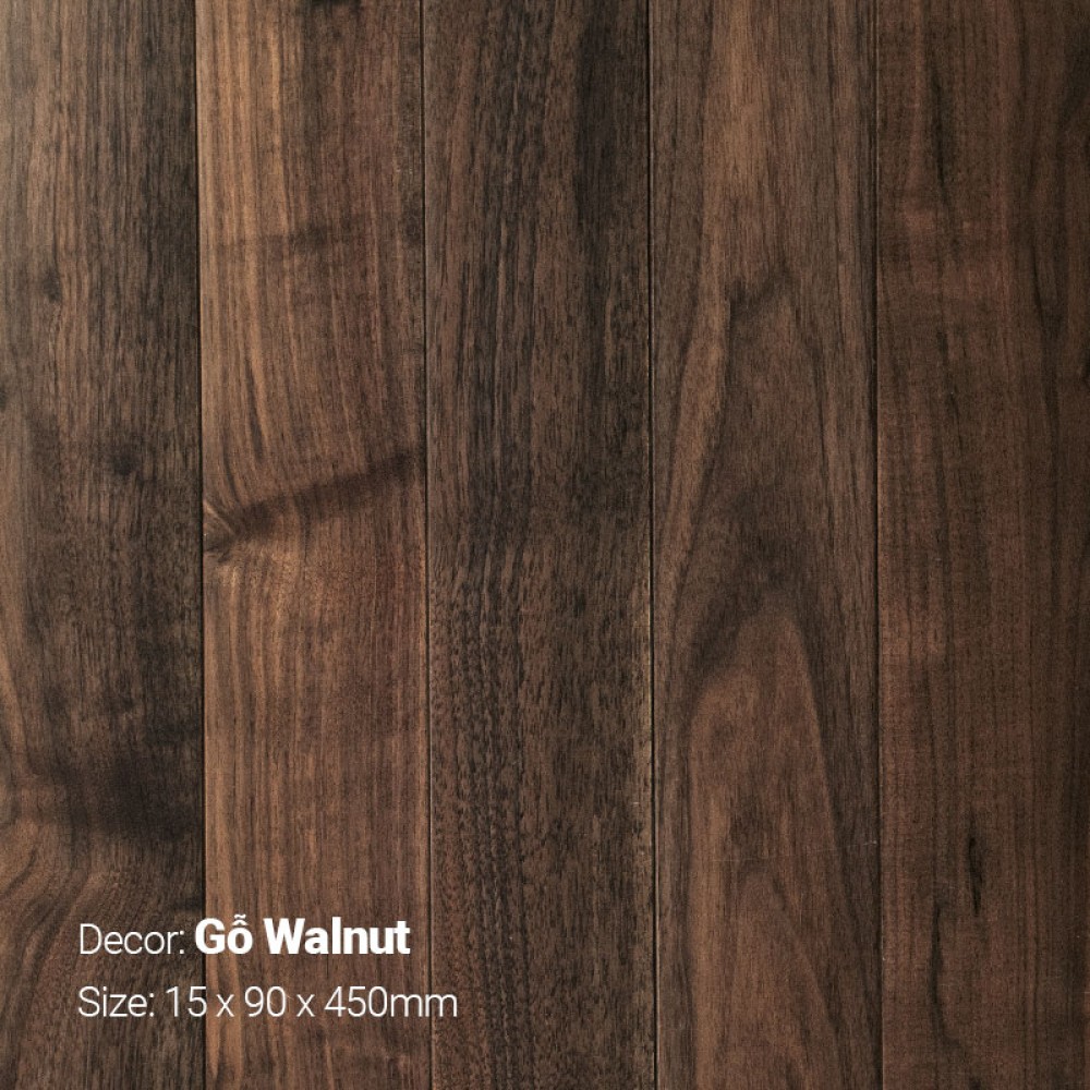 Sàn gỗ Walnut 450mm