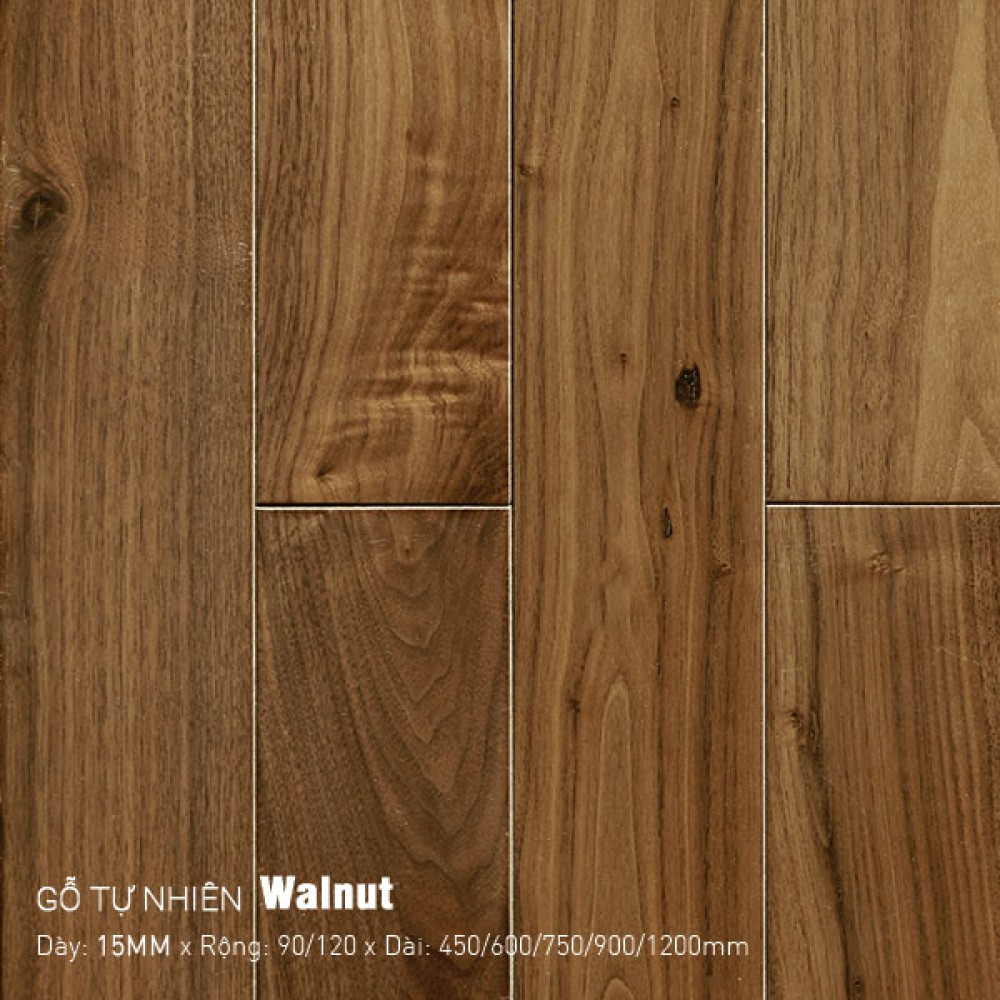 Sàn gỗ Walnut Bản Lớn