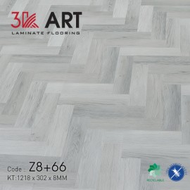 Sàn Gỗ Xương Cá 3K ART Z8+66