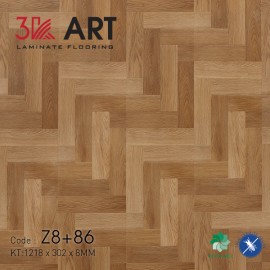 Sàn Gỗ Xương Cá 3K ART Z8+86
