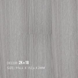 Sàn Nhựa Có Keo Sẵn 2K Vinyl 2K+18