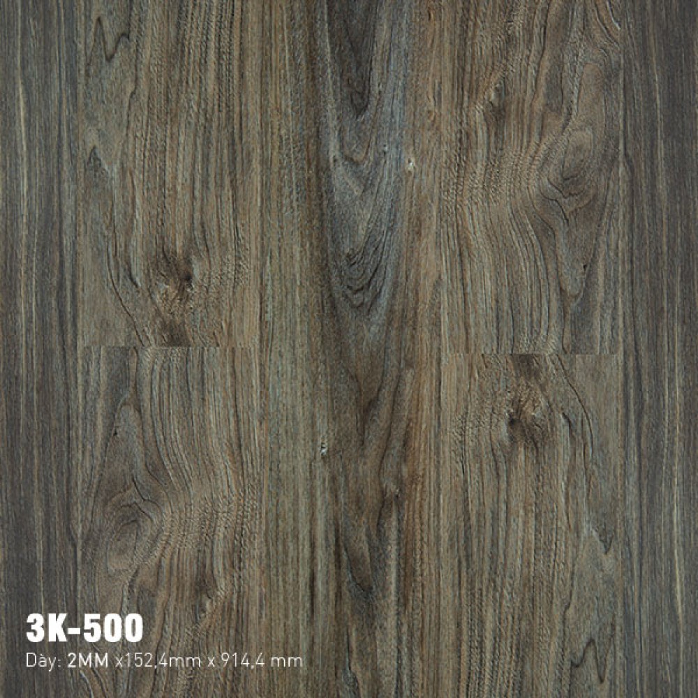 Sàn nhựa dán keo 3K Vinyl K500