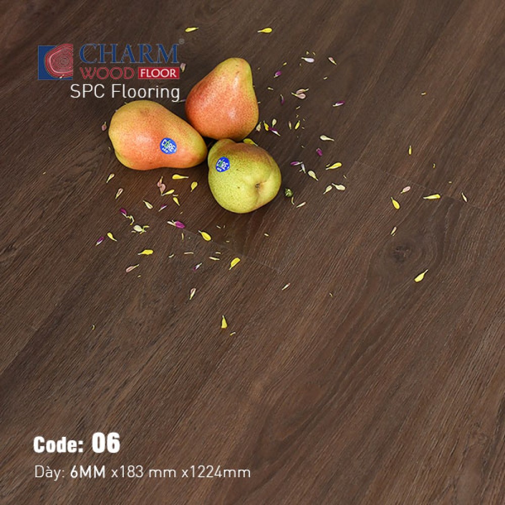 Sàn Nhựa Charm Wood 6mm–SPC06