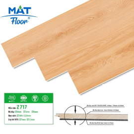 Sàn nhựa hèm khoá Mat Floor Z717