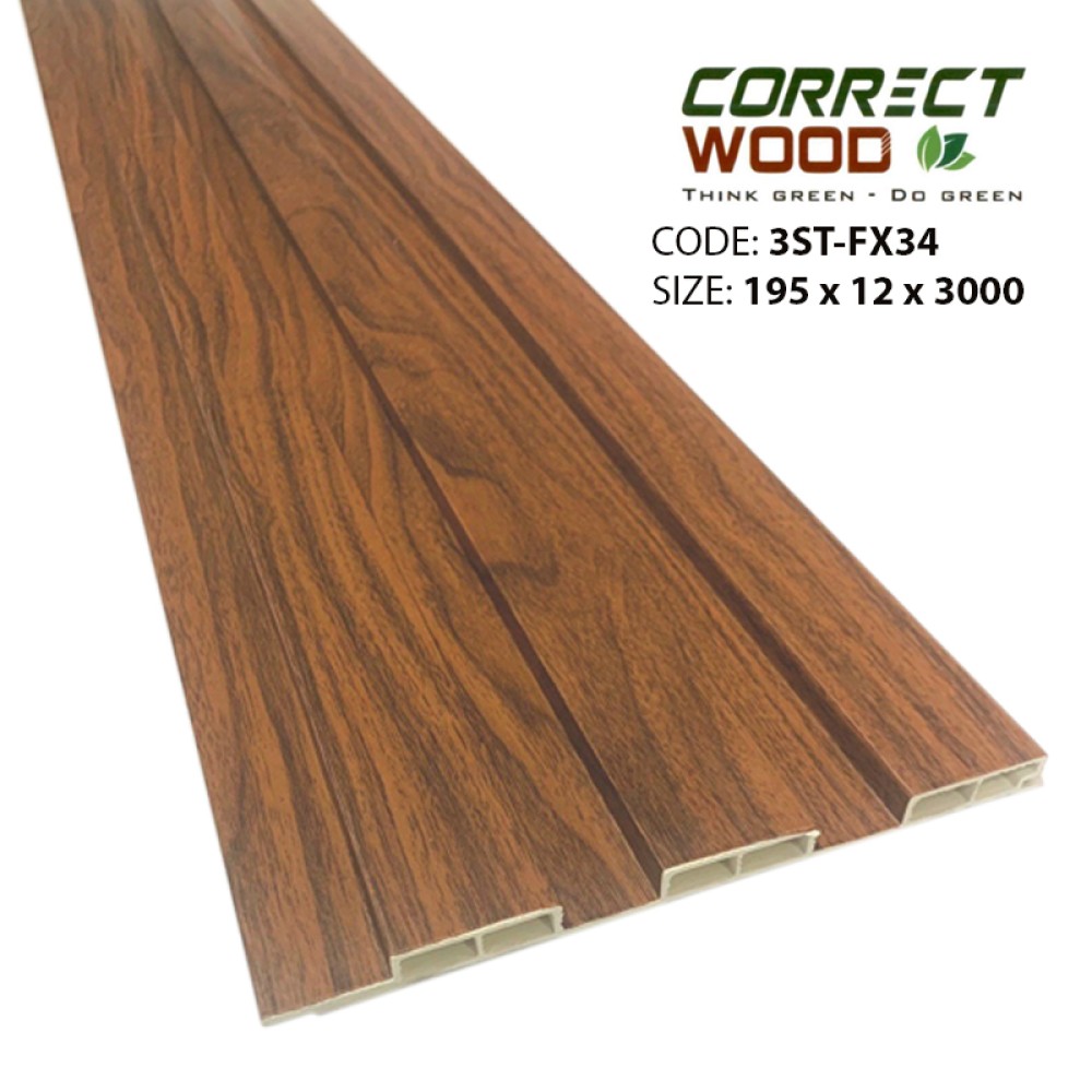 Lam 3 Sóng Thấp Correct Wood 3ST FX34