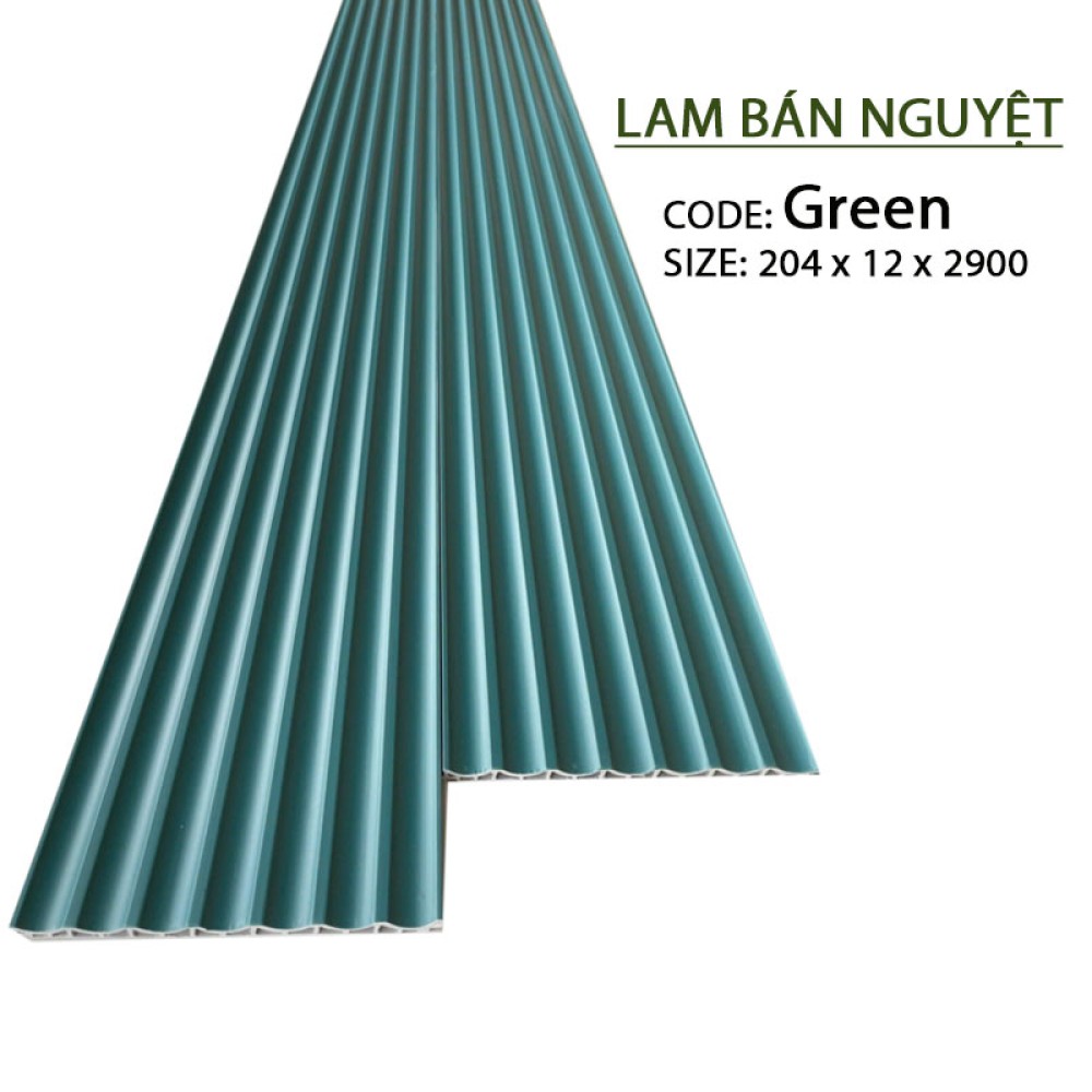 Lam Sóng Bán Nguyệt Lõm Green