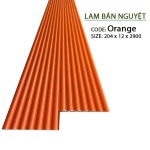 Lam Sóng Bán Nguyệt Lõm Orange