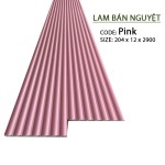 Lam Sóng Bán Nguyệt Lõm Pink