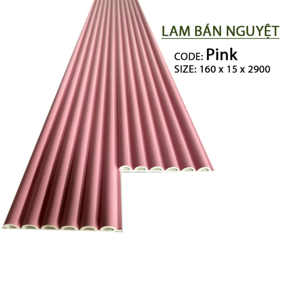 Lam Sóng Bán Nguyệt Tròn Pink