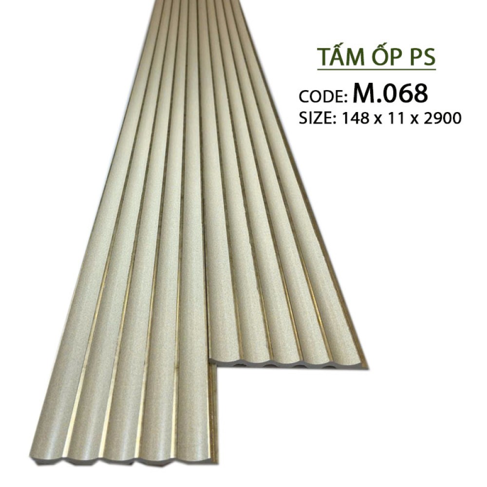 Tấm Ốp PS Lam Sóng Bán Nguyệt Giá Rẻ M068